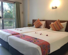 Двухместный номер Superior двуспальная кровать в Thip Residence Boutique Hotel
