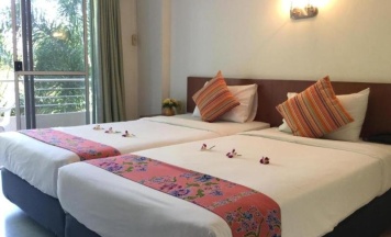 Двухместный номер Standard двуспальная кровать в Thip Residence Boutique Hotel