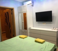 Люкс с красивым видом из окна в Sauna Luxe