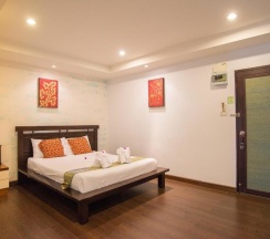 Трёхместная студия односпальная кровать в My Way Hua Hin Music Hotel