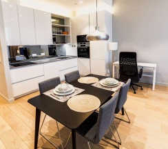 Апартаменты студия в Elite Apartments на проезде 1-й Красногвардейский 22с1