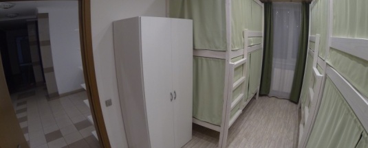 Место в общем 6-ти местном номере в Run hostel