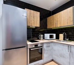 Однокомнатные апартаменты-студия с обеденной зоной в APARTVILLE