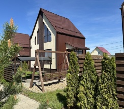 Дом "Семейный ХХL" (оснащение дома, стоимость банного чана и бани см. Подробнее) в Dacha