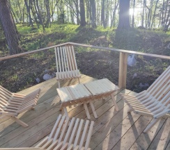 Сфера с купелью в Eco-Lake