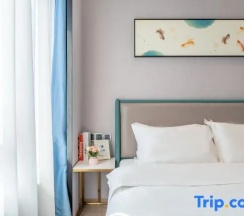 Люкс Deluxe с 2 комнатами с балконом в Yidiandian Hotel Apartment (Shenzhen International Convention And Exhibition Center)