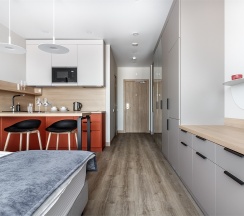 Studio Large 26,3 закатное солнце в Well