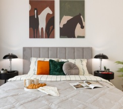 Апартаменты Комфорт с двумя спальнями в Happy House - Люблинская