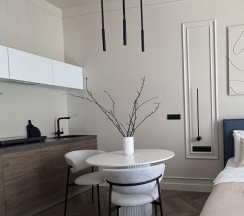 1-комнатные апартаменты студия г. СПБ, наб. Макарова, д. 58 в Docklands