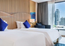 Двухместный номер Deluxe с видом на город 2 отдельные кровати в Mytt Hotel Pattaya