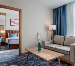Двухместные апартаменты двуспальная кровать в Ramada by Wyndham