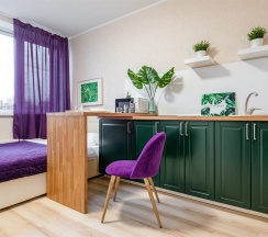 Апартаменты для двоих на Степана Разина 2 на 3 этаже (27Б) в Степаненков