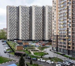 1-комнатные апартаменты студия в Апартаменты на улице Молодёжная 2