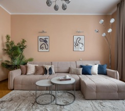 Двухместные апартаменты с 3 комнатами (двуспальная кровать) в GM Apartments