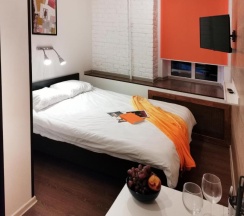 Комната стандарт с 1 двуспальной кроватью в Restop loft apart