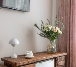 Стандартный номер с 1 кроватью в Номера в Стрельне