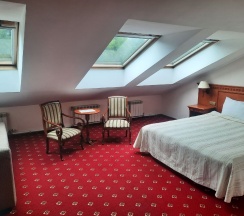 Улучшенный с мансардным окном в Golden Hotel