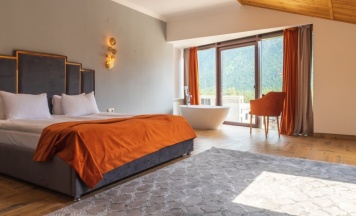 Двухместный номер Deluxe с красивым видом из окна двуспальная кровать в Grand shale