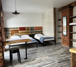 Трехместный семейный номер в Loft Apart