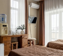 Улучшенный номер с 2 раздельными кроватями в Номера в Пушкине