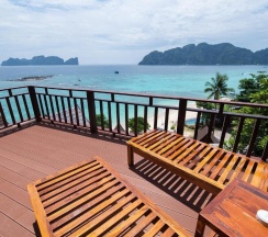 Двухместная вилла Grand Deluxe с видом на море двуспальная кровать в Отель Phi Phi The Beach Resort
