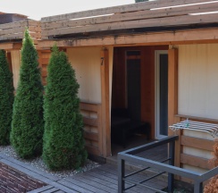 Двухместный коттедж двуспальная кровать в SkyTerra