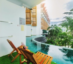 Двухместный номер Classic Pool Access двуспальная кровать в The Lunar Patong