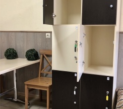 кровать в 4х местном номере в Атмосфера