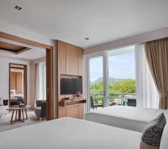 Residence с 2 комнатами с балконом в Splash Beach Resort