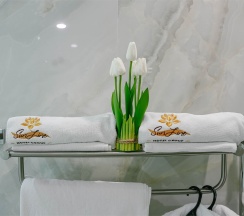 Апартаменты Люкс двухкомнатный с Панорамным видом на Навагинскую в SunLine Luxury
