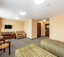 Номер Стандарт с раздельными кроватями в Ладога