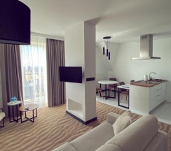 Апартаменты в двух уровнях, кровать+диван №61 в Park House
