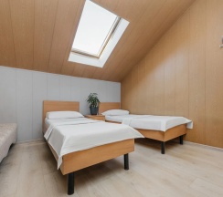 Номер семейный Standard с 2 комнатами с балконом и с красивым видом из окна в Green rent