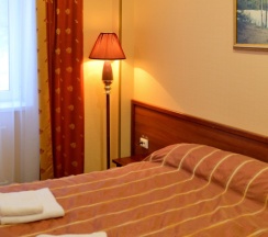 Двухместный номер Евростандарт двуспальная кровать в Демино