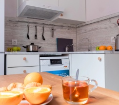 Двухместные апартаменты Standard (двуспальная кровать) в Апартаменты J&N Apartments Крепостная