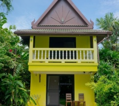 Бунгало Цокольный этаж с балконом в Chez Charly Bungalow