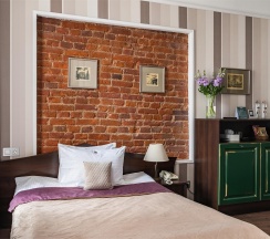 Одноместный улучшенный номер с балконом в Martin Hotel