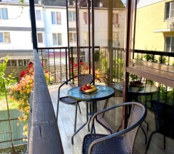 (21)Студия с отдельной спальней и балконом в Loft