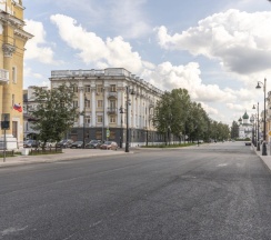 Апартаменты с 2 комнатами с красивым видом из окна в Апартаменты Гости в историческом центре Ярославля зона ЮНЕСКО