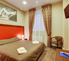 Номер стандарт с 1 двуспальной кроватью в Отдых