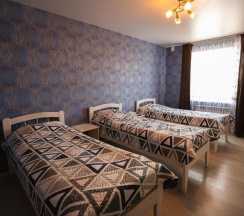 Номер эконом с 3 односпальными кроватями в Relax