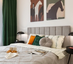 Апартаменты Комфорт с двумя спальнями в Happy House - Люблинская