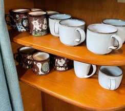 Вилла с балконом и с видом на горы в Круглый дом в горах