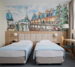 Стандарт семейный с тремя раздельными кроватями и кухней в Европа