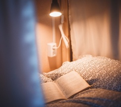 Кровать в 4-местном ОБЩЕМ номере в Karelia hostel