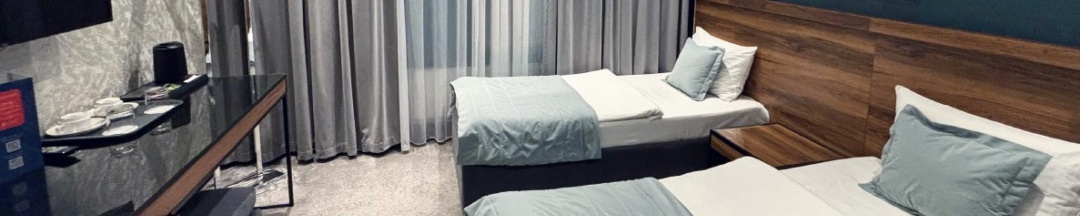 Двухместный номер с 2 односпальными кроватями в Smart Hotel Neo Московский