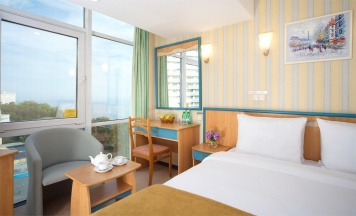 Номер стандарт с 1 двуспальной кроватью в City park hotel Sochi