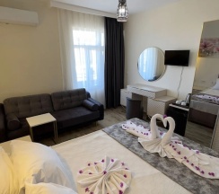 Двухместный номер Standard с балконом и с видом на сад 2 отдельные кровати в Side Alya Hotel