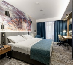 Двухместный номер Comfort Deluxe двуспальная кровать в City