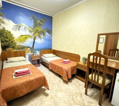 Двухместный стандарт с раздельными кроватями (окно выходит в атриум отеля) в Атриум